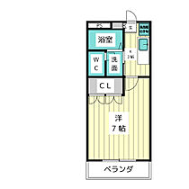 ベル・グラース梅森坂  ｜ 愛知県名古屋市名東区梅森坂西２丁目（賃貸マンション1K・1階・24.75㎡） その2