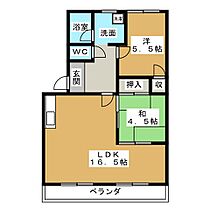 ＣＲＹＳＴＡＬ　ＰＡＬＡＣＥ  ｜ 愛知県日進市栄２丁目（賃貸マンション2LDK・1階・59.00㎡） その2