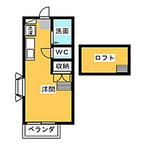 ダイヤモンドハウス  ｜ 愛知県日進市栄２丁目（賃貸アパート1R・2階・19.87㎡） その2