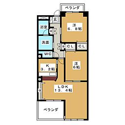 🉐敷金礼金0円！🉐リジェール　Ｂ棟