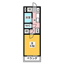 ナビアI  ｜ 愛知県海部郡蟹江町宝２丁目（賃貸マンション1K・1階・20.90㎡） その2