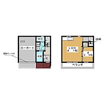 ピアーチェ　Ａ棟  ｜ 愛知県海部郡蟹江町本町９丁目（賃貸アパート1LDK・1階・29.37㎡） その2