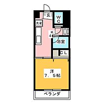 フォレスト　ハウス  ｜ 愛知県海部郡蟹江町大字蟹江新田字上芝切（賃貸マンション1K・4階・27.30㎡） その2