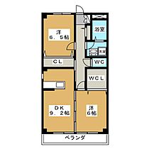 Ｅｓｐｏｉｒ鷹居　Ａ棟  ｜ 愛知県あま市七宝町鷹居３丁目（賃貸マンション2DK・2階・57.60㎡） その2