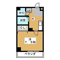 ＤＡＩＭＡＮ　ＨＯＵＳＥ七宝  ｜ 愛知県あま市七宝町桂親田（賃貸マンション1K・4階・26.37㎡） その2