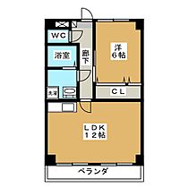 Ｂｅｌｌｅ　Ｆｌｏｒａ　ルノ割  ｜ 愛知県海部郡蟹江町本町１１丁目（賃貸マンション1LDK・3階・45.36㎡） その2