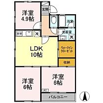 ドミールＳ  ｜ 愛知県海部郡蟹江町今西２丁目（賃貸アパート3LDK・1階・59.62㎡） その2