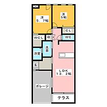 パレスカニエ  ｜ 愛知県海部郡蟹江町今本町通（賃貸マンション2LDK・1階・64.25㎡） その2