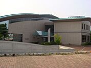 図書館「蟹江町図書館まで380m」
