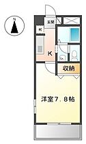 ノエルディーバ  ｜ 愛知県北名古屋市鹿田神明附（賃貸アパート1K・1階・24.75㎡） その2