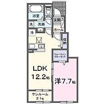 アルドールＭ 103 ｜ 愛知県北名古屋市六ツ師道毛69（賃貸アパート1LDK・1階・50.14㎡） その2