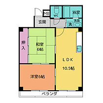 フルーヴェ1番館  ｜ 愛知県北名古屋市六ツ師北屋敷（賃貸マンション2LDK・5階・51.08㎡） その2