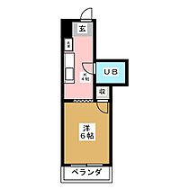 サンメゾン西春  ｜ 愛知県北名古屋市西春駅前２丁目（賃貸マンション1K・2階・21.00㎡） その2