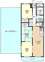 エバーグリーン　21  ｜ 愛知県北名古屋市鹿田合田（賃貸マンション3LDK・5階・66.00㎡） その2