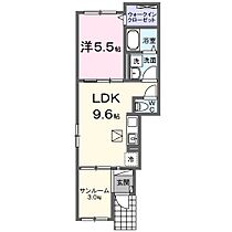 ディア　メゾン　Y 101 ｜ 愛知県北名古屋市鹿田西赤土115番地2（賃貸アパート1LDK・1階・40.11㎡） その2