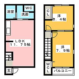 🉐敷金礼金0円！🉐Ｔｗｉｎｓ Court　B棟