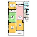 カネ万パレス師勝2階5.3万円