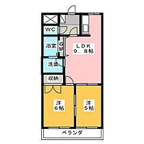 アールライフ  ｜ 愛知県弥富市前ケ須町東勘助（賃貸マンション2LDK・3階・44.88㎡） その2