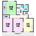 野村ハイツ3階5.5万円