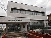 銀行「あいち銀行まで380m」