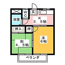 セピアコートＡ  ｜ 静岡県静岡市葵区北安東３丁目（賃貸アパート2K・2階・31.44㎡） その2