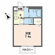 エクセル栄泉 205 ｜ 静岡県静岡市葵区駒形通３丁目（賃貸アパート1K・2階・22.24㎡） その2