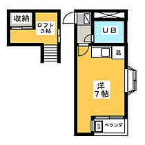 Ｃｏｚｙ上足洗  ｜ 静岡県静岡市葵区上足洗１丁目（賃貸アパート1R・2階・18.17㎡） その2