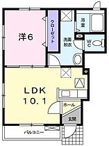 ポニート・ブローテ 101 ｜ 静岡県静岡市葵区大岩本町（賃貸アパート1LDK・1階・40.86㎡） その2