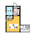 コアパレス七番町5階3.4万円