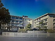 中学校「静岡市立城山中学校まで1207m」