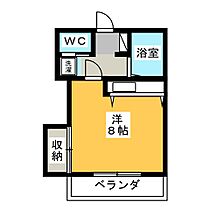 コーポベルフォール  ｜ 静岡県静岡市清水区平川地（賃貸アパート1R・1階・21.87㎡） その2