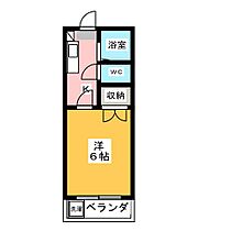 パレドールＡ 1-D ｜ 静岡県静岡市駿河区谷田（賃貸アパート1K・1階・19.87㎡） その2