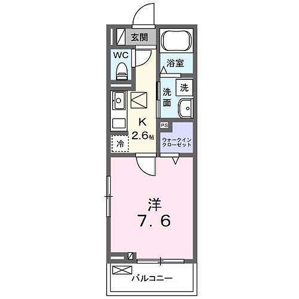 ソラリス 109｜静岡県静岡市葵区瀬名３丁目(賃貸アパート1K・1階・27.66㎡)の写真 その2