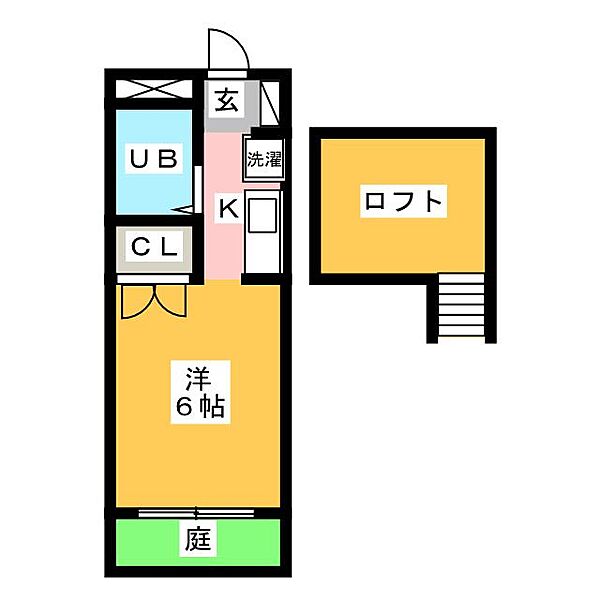 エンゼルパレス ｜静岡県静岡市清水区草薙一里山(賃貸アパート1R・1階・16.42㎡)の写真 その2