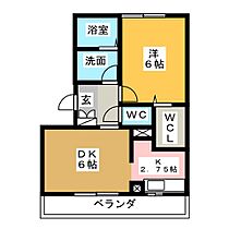 サニーホームズ  ｜ 静岡県静岡市清水区長崎（賃貸アパート1LDK・1階・37.42㎡） その2