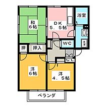 エンドレスＭ－I 201 ｜ 静岡県静岡市清水区平川地（賃貸アパート3DK・2階・50.00㎡） その2