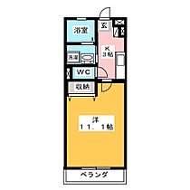 ミュゼ草薙  ｜ 静岡県静岡市清水区中之郷２丁目（賃貸マンション1K・3階・33.67㎡） その2