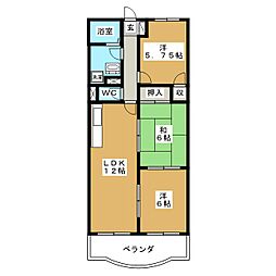 間取図画像 3LDK