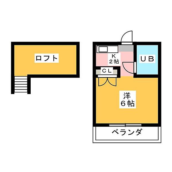 ルネパレス狐ヶ崎第1 ｜静岡県静岡市清水区吉川(賃貸アパート1K・2階・17.00㎡)の写真 その2