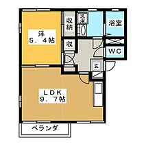 フローラル Ａ  ｜ 静岡県静岡市清水区石川新町（賃貸アパート1LDK・2階・40.01㎡） その2