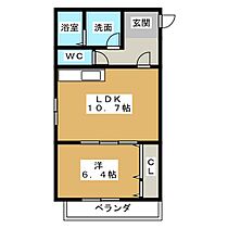 レジーナ  ｜ 静岡県静岡市清水区船原２丁目（賃貸マンション1LDK・1階・43.65㎡） その2