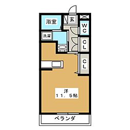 間取図画像 ワンルーム