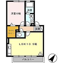 グランドメゾン西脇  ｜ 静岡県静岡市駿河区西脇（賃貸アパート1LDK・1階・40.43㎡） その2