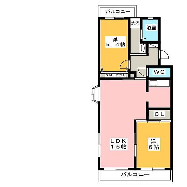 コモド天野 ｜静岡県静岡市駿河区石田３丁目(賃貸マンション2LDK・1階・62.12㎡)の写真 その2