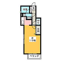 リバージュＳ  ｜ 静岡県静岡市駿河区用宗４丁目（賃貸アパート1R・1階・31.61㎡） その2