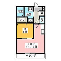 ゼフィールII  ｜ 静岡県浜松市中央区曳馬１丁目（賃貸マンション1LDK・3階・42.00㎡） その2