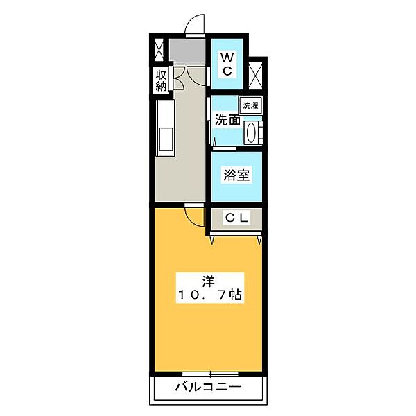 小倉ビルディング ｜静岡県浜松市中央区中央２丁目(賃貸マンション1K・7階・34.44㎡)の写真 その2