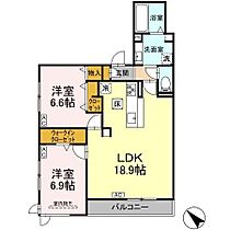 Ｄ－Ｈｉｌｌｓ下池川 302 ｜ 静岡県浜松市中央区下池川町21-12（賃貸アパート2LDK・3階・70.53㎡） その2