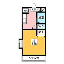 ベル・フローラ  ｜ 静岡県浜松市中央区蜆塚４丁目（賃貸マンション1K・3階・25.92㎡） その2