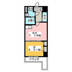 間取図画像 1DK